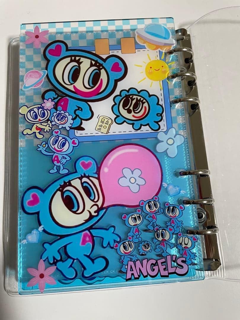 Amazon.co.jp: エンジェルブルーA6シャカシャカノートシール帳 カバー